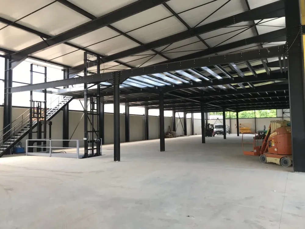 plateforme de stockage industrielle à Sébazac-Concourès